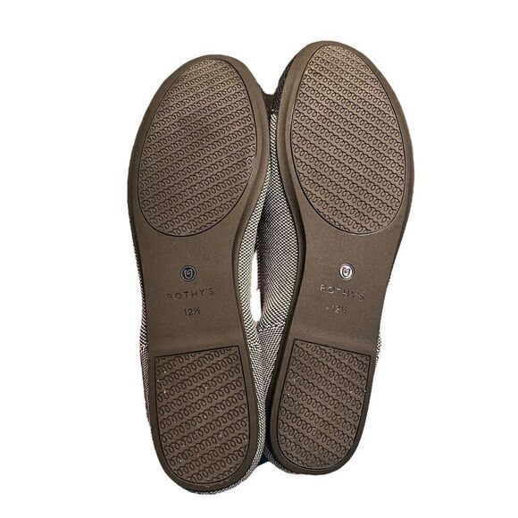 Rothy's The Flat Grey Mist Captoe Knit Slip On Ballet Flats Womens US 12.5‎ - Picture 9 of 11